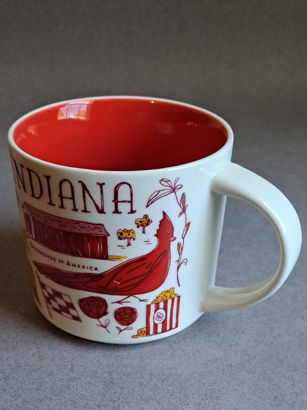 Starbucks: Indiana USED Coffee Mug (Been There Series, 2019) PM